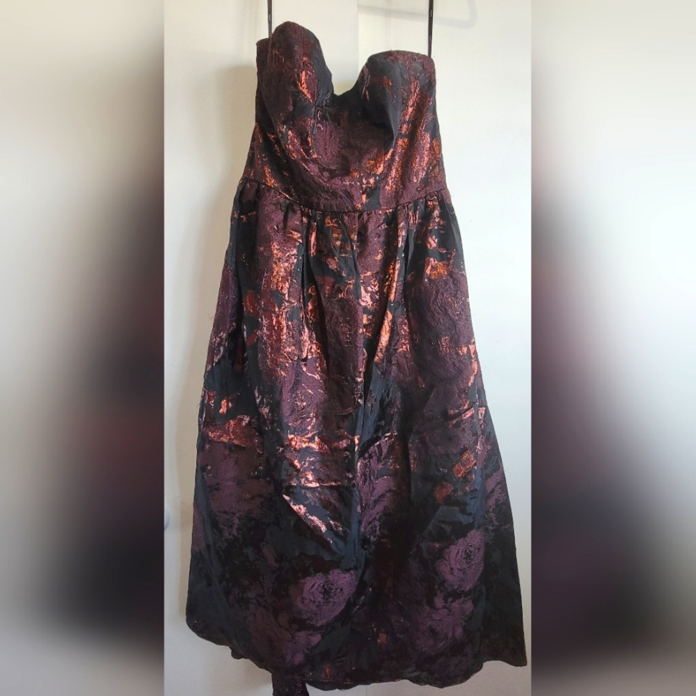 Vera Wang Gown Strapless Dress